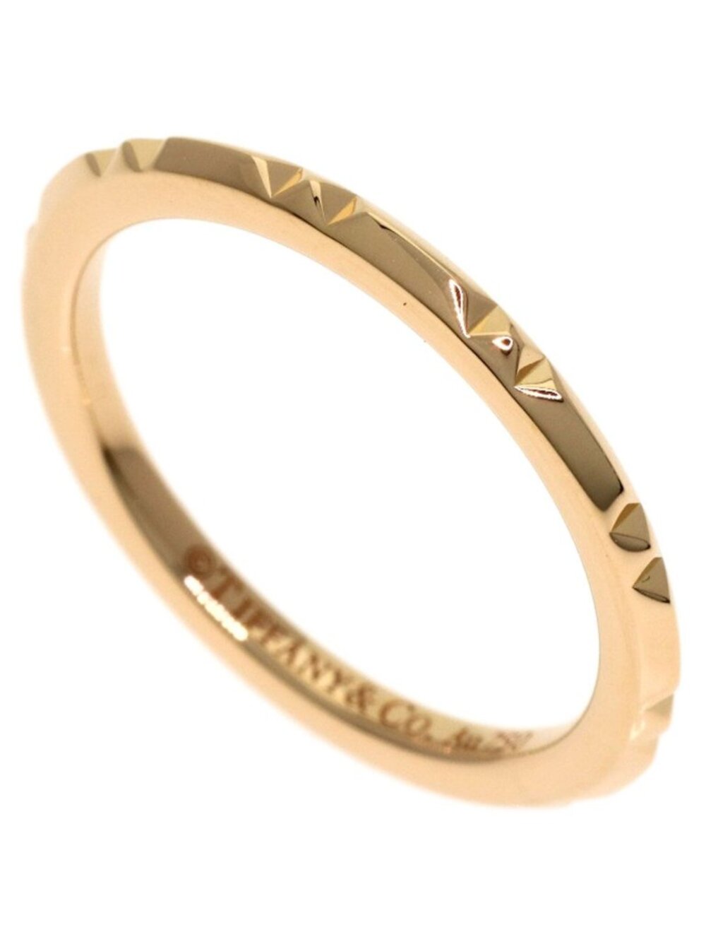 Tiffany & Co True Band Ring 18k Pink Gold